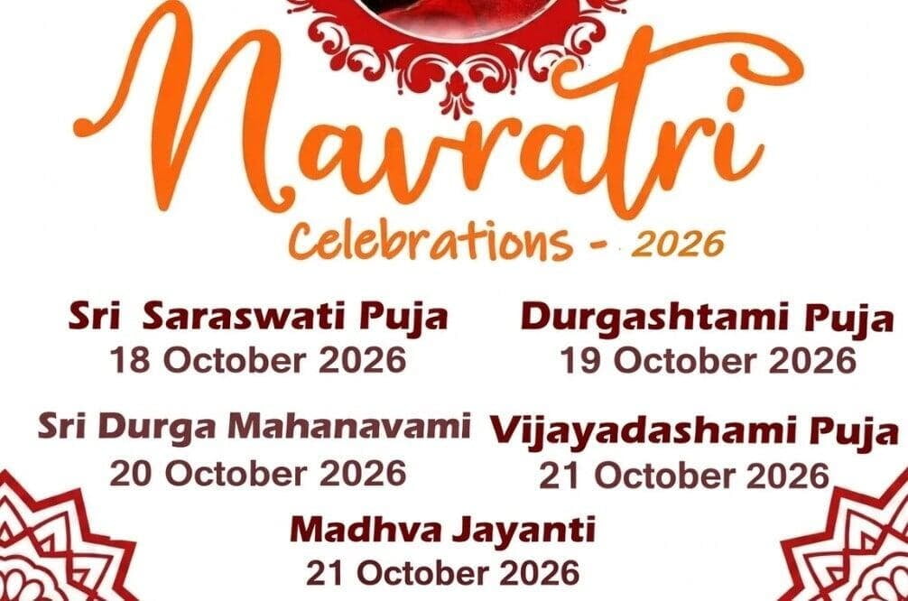 Navratri Schedule